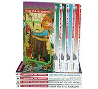 Choose Your Own Adventure 4-Book Boxed Set #3 (Lost On The Amazon, Prisoner Of The Ant People, Trouble On Planet Earth, War With The Evil Power Master)