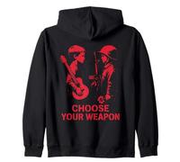 Choose Your Weapon Antiguerre Message Fort Protestation Paix Sweat à Capuche