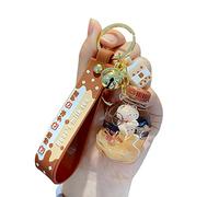CHOOYIH Adorable Bubble Tea Porte-clés Boba Ours Porte-clés Poupée Fille Porte-clés, Bouteille d'eau, 1