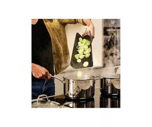 CHOP2POT Plus Planche à découper Modèle Moyen Joseph Joseph Noir