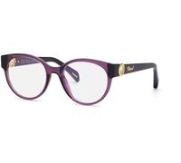 Chopard Femme Chopard VCH350S 096Z Montures optiques Acétate Violet Ronde
