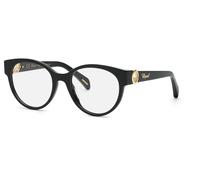 Chopard Femme Chopard VCH350S 700 Montures optiques Acétate Noir Ronde