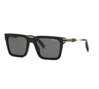 Chopard Homme Chopard SCH411 700P Lunettes de soleil Acétate Noir Fumée Carré Polarisé