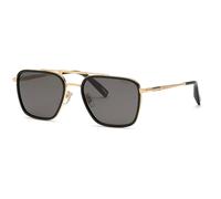 Chopard Homme Chopard SCHL24V 300P Lunettes de soleil Métal Or Fumée Carré Polarisé