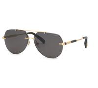 Chopard Homme SCHG37 300 Lunettes de soleil Métal Or Fumée Pilote Normale