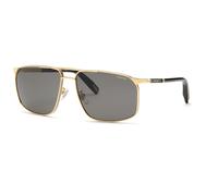Chopard Homme SCHL52 301P Lunettes de soleil Métal Or Fumée Carré
