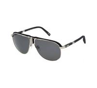 Chopard - Lunettes de Soleil en Métal Argenté avec Verre Gris - Homme - Accessoires - Gris - Taille: 62 MM