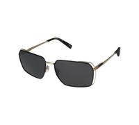 Chopard - Lunettes de soleil en or rose avec accents noirs - Homme - Accessoires - Jaune - Taille: 60 MM