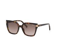 Chopard Femme Chopard SCH432S 743 Lunettes de soleil Acétate La Havane Marron Carré Antireflet Nuancé