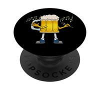 Chope à bière Chantant de la Musique PopSockets PopGrip Adhésif