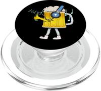 Chope à bière écoutant de la Musique PopSockets PopGrip pour MagSafe
