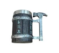 Chope à bière isotherme avec intérieur en acier inoxydable de qualité alimentaire - Grande capacité - Doublure en acier inoxydable