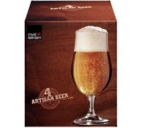 Secret de Gourmet Lot de 4 Verres à Bière à Pied 37 cl