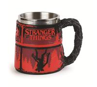Chope à bière - Stranger Things - Upside Down - Multicolore - Acier - Taille unique
