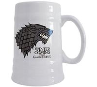 Chope Ceramique 'Game of Thrones' - blanche - Stark