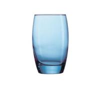 Chopes bleus Arcoroc Salto Ice Blue 350 ml - x 24 - - Verre x121mm NC