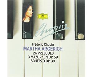 Chopin : 26 Préludes, 3 Mazurkas Op.59, Scherzo Op.39