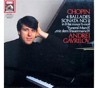 Chopin: 4 Ballades / Sonata No. 2 b-moll 'Funeral March/mit dem Trauermarsch' LP] [Schal latte]