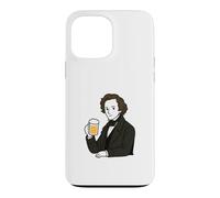 Chopin Bière Pianiste Musique Classique Humour Piano Coque pour iPhone 13 Pro Max