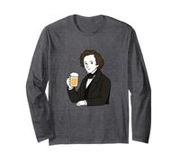 Chopin Bière Pianiste Musique Classique Humour Piano Manche Longue
