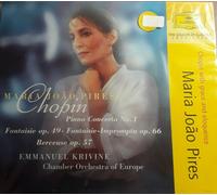 Chopin : Concerto pour piano n°1, etc/ Pires, Krivine, Coe