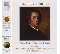 Chopin : Concertos pour piano n° 1 et n° 2 (intégrale de l'oeuvre pour piano Vol. 14)