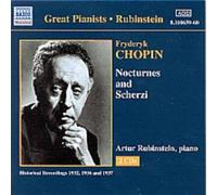 Chopin, F. – Nocturnes et Scherzi (Intégrale) – Rubinstein, piano – NAXOS – Import