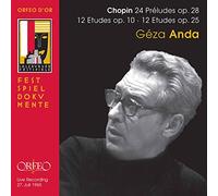Chopin Frédéric - Chopin : Préludes op.28, Etudes op.10 & 25