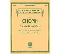 CHOPIN FREDERIC FAVORITE PIANO WORKS - PIANO SOLO