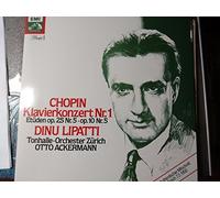 CHOPIN Fryderyk (Polonia) - CHOPIN, Frederic: Piano Concerto nr.1 in E minor, op.11 -- Otto Ackermann (cond), Tonhalle-Orchester Zurich, Dinu Lipatti (piano) -- EMI Electrola / Dacapo ----EMI-CHOPIN Fryderyk (Polonia)-ACKERMANN Otto (dir); LIPATTI Dinu (pianoforte); Tonhalle Orchestra Zurich-Vinyl LP-EMI 027 43179