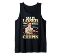 Chopin Humour Musicien Hommes Femmes Enfants Drôle Classique Musique Débardeur