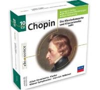 CHOPIN-KLAVIERKONZERTE 1&2/KLAVIERWERKE SOLO 10 CD NEW