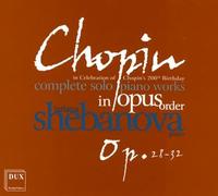 Chopin : l'Intégrale de la Musique pour Piano Seul, Vol. 5. Shebanova