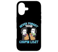 Chopin Liszt Musique Classique Amusante pour Hommes et Femmes Coque pour iPhone 17