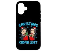 Chopin Liszt Ugly Christmas pour Hommes, Femmes, Enfants, Musique Classique Coque pour iPhone 16