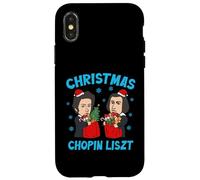 Chopin Liszt Ugly Christmas pour Hommes, Femmes, Enfants, Musique Classique Coque pour iPhone X/XS