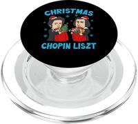 Chopin Liszt Ugly Christmas pour Hommes, Femmes, Enfants, Musique Classique PopSockets PopGrip pour MagSafe