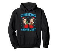 Chopin Liszt Ugly Christmas pour Hommes, Femmes, Enfants, Musique Classique Sweat à Capuche