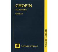 CHOPIN - Mazurkas Completas para Piano (Urtext) (Partitura Bolsillo)