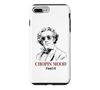 Chopin Mood Lunettes de Soleil Amusantes Musique Classique Frederic Chopin Coque pour iPhone 7 Plus/8 Plus