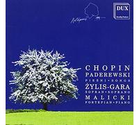 Chopin, Paderewski : Mélodies. ylis-Gara.