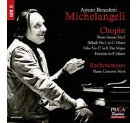 Chopin: Piano Sonata No.2 Op.35, Ballade No. 1 Op.23, Valse No.17 by Arturo Benedetti Michelangeli (2014-05-23)