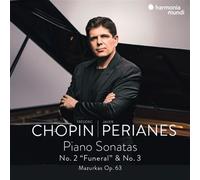 Frédéric Chopin – Sonates pour piano n°2 « Funèbre » & n°3, Mazurkas Op.63 – CD – Harmonia Mundi