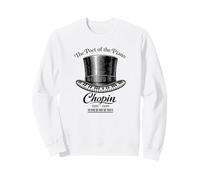 Chopin Poète du Piano Musique Classique Sweatshirt