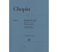 Chopin – Prélude Op. 28 n°15 Réb Majeur (Goutte d'eau) – Nouvelle édition – Partition piano