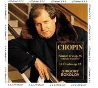 Chopin : Sonate Pour Piano N.2 Marche Funebre, Etudes Op.25