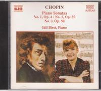 Chopin : Sonates pour piano n° 1, 2 et 3