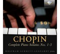 Chopin : Sonates pour piano numéros 1 à 3 CD