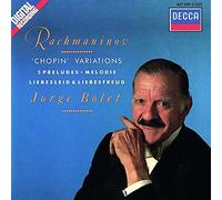 Rachmaninoff - Chopin Variations / 5 Preludes/Liebeslied