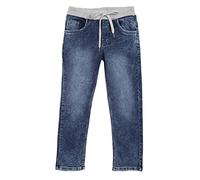 chopper club Jean pour garçon - Pantalon en jean extensible en coupe ajustée, Dx-nervuré, 14-15 Ans